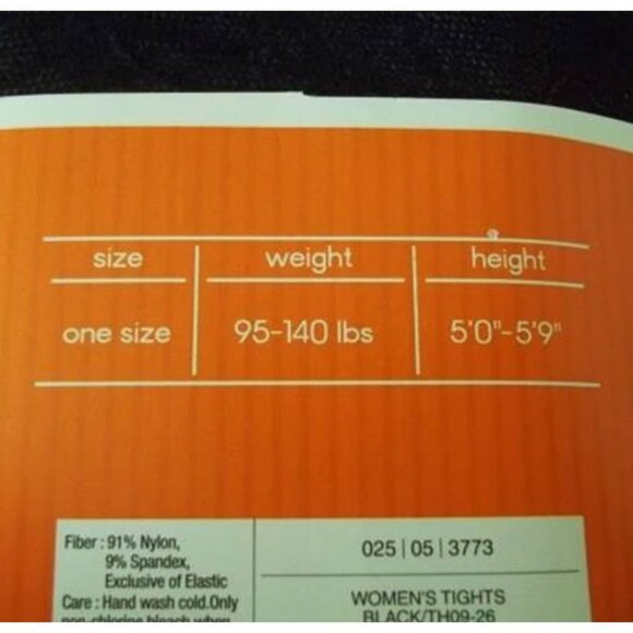 NIP NWT Spider Web Fishnet with Lace Detail Nylon Pantyhose/Tights One Size - Picture 5 of 7